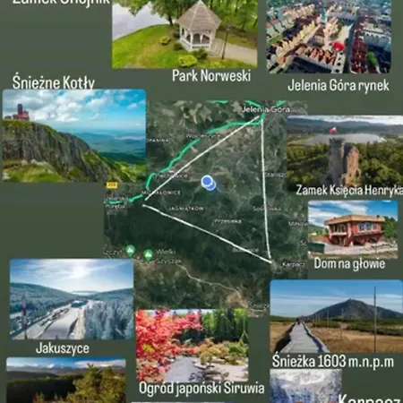 W Karkonoszach Pod Zamkiem Chojnik Prázdninový dům Jelení Hora