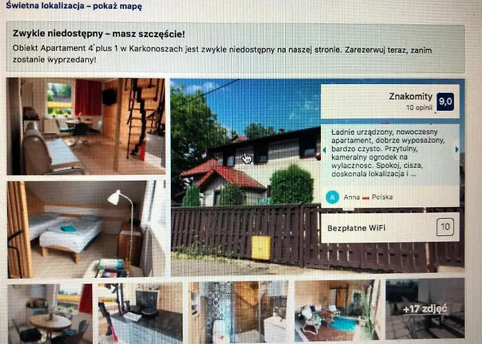 Dom wakacyjny W Karkonoszach Pod Zamkiem Chojnik Jelenia Góra