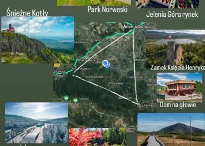 W Karkonoszach Pod Zamkiem Chojnik Dom wakacyjny Jelenia Góra